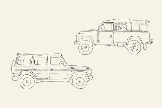The Defender and the Gelandewagen