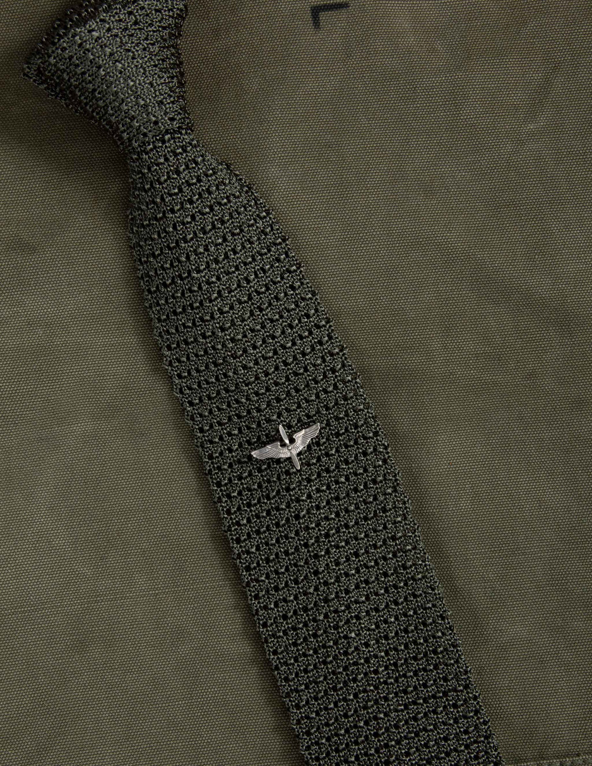 WWII-Era U.S. Army Air Corps Sterling Winged Propeller Pin
