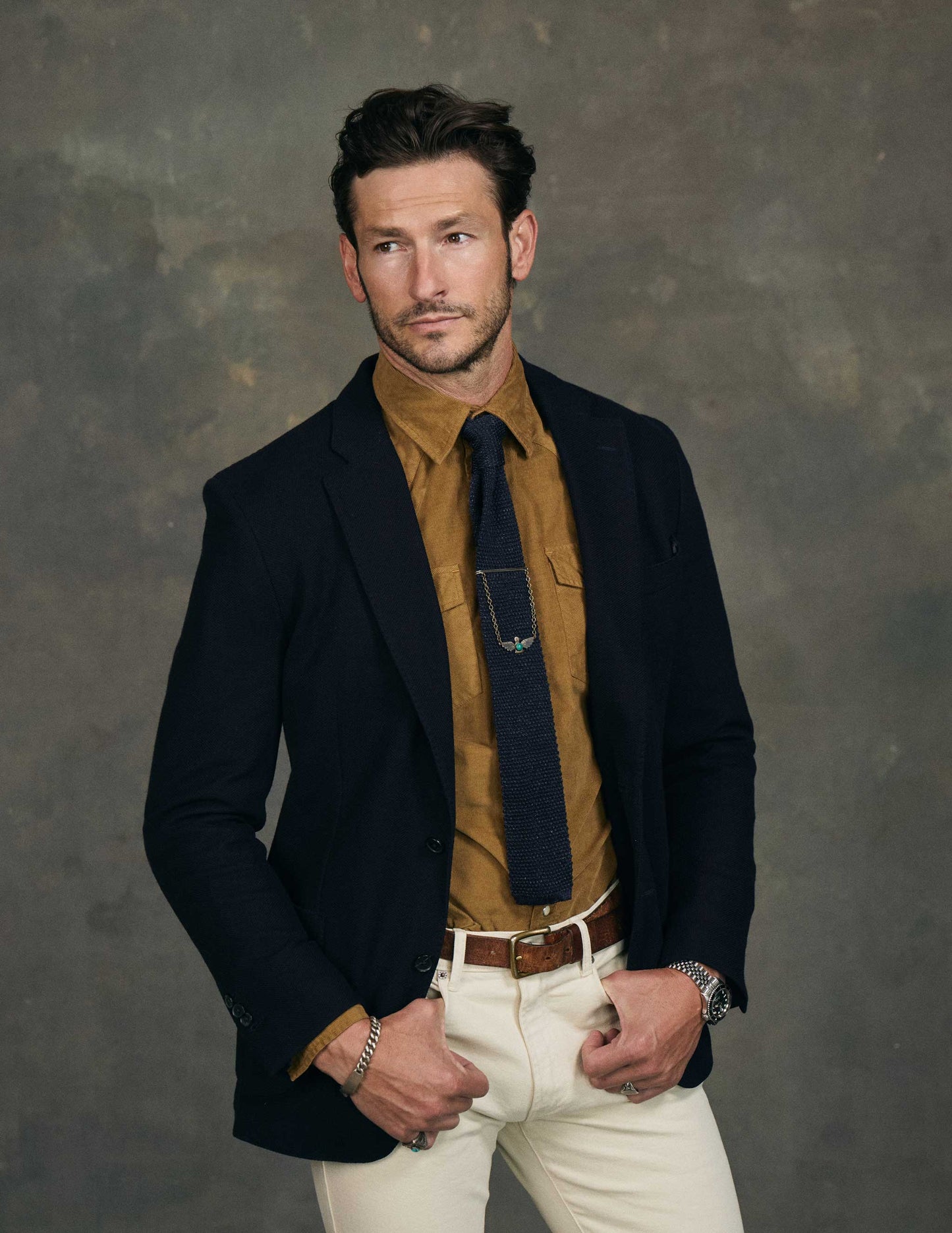 Bedford Corduroy Western Shirt in Ranch Tan