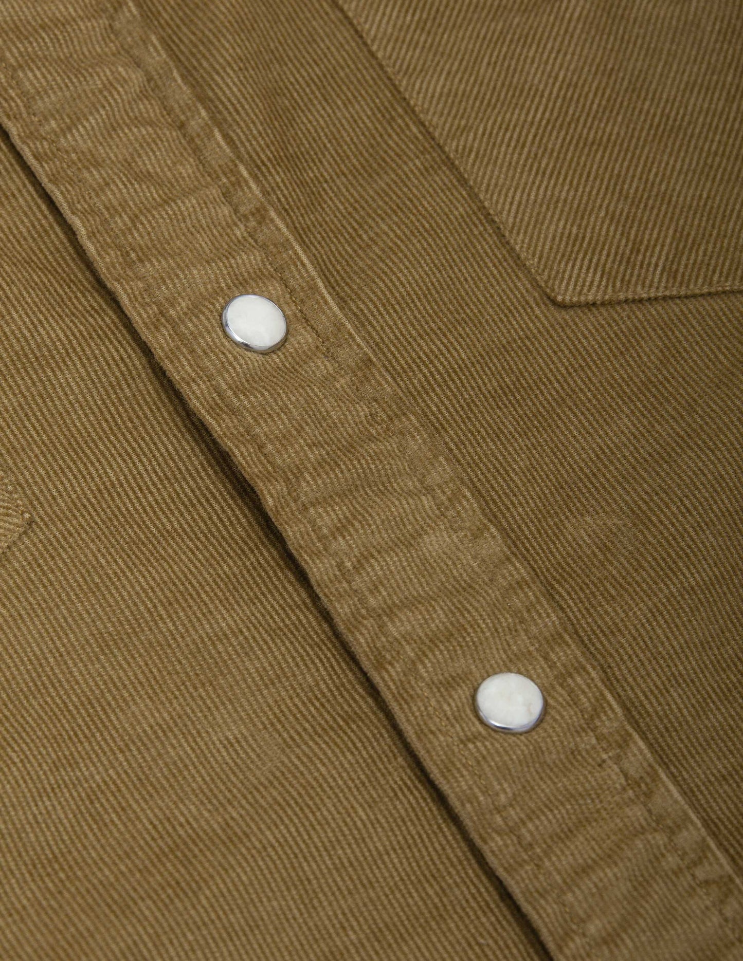 Bedford Corduroy Western Shirt in Ranch Tan