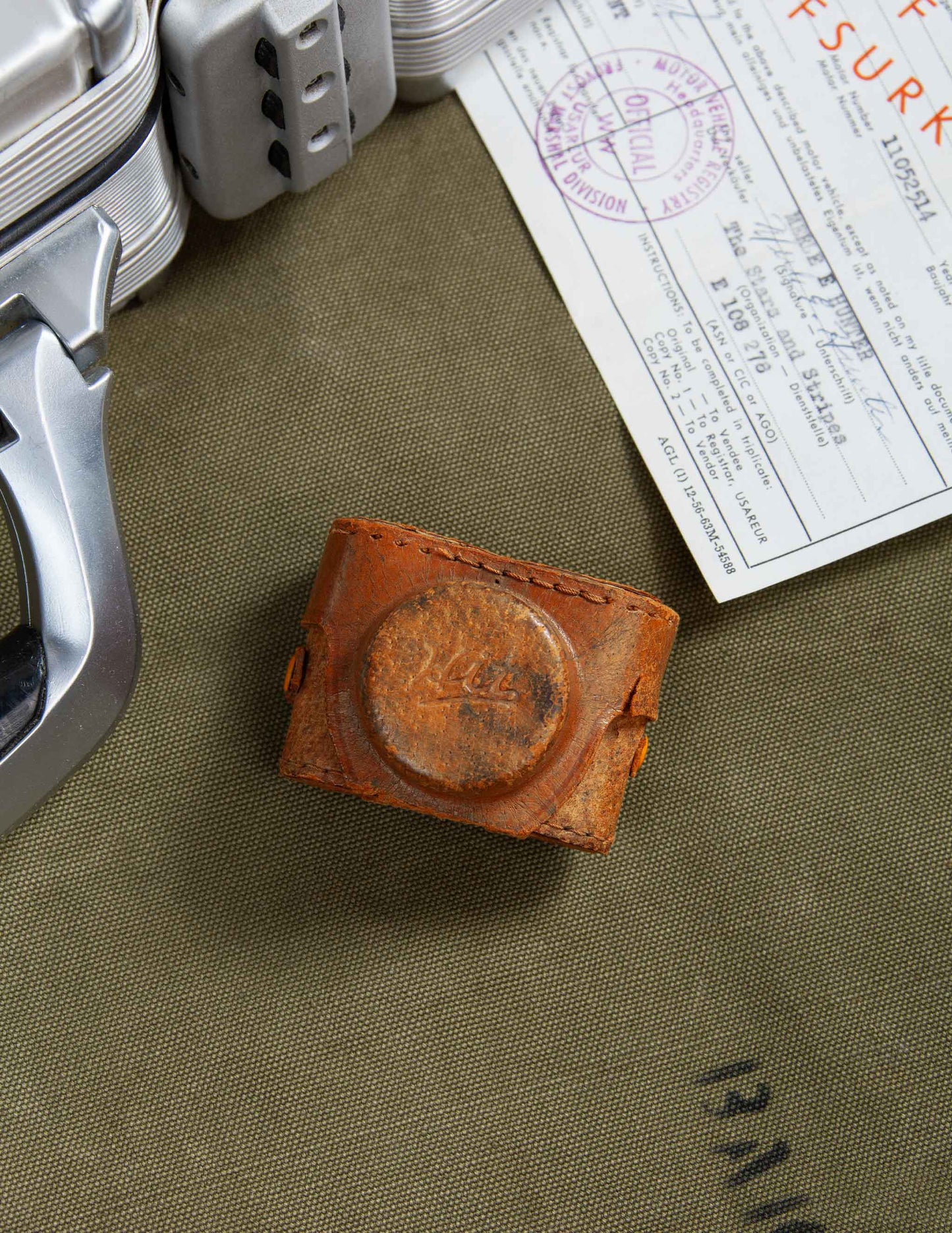 Vintage Beica Miniature Spy Camera with Leather Case – Made in Japan