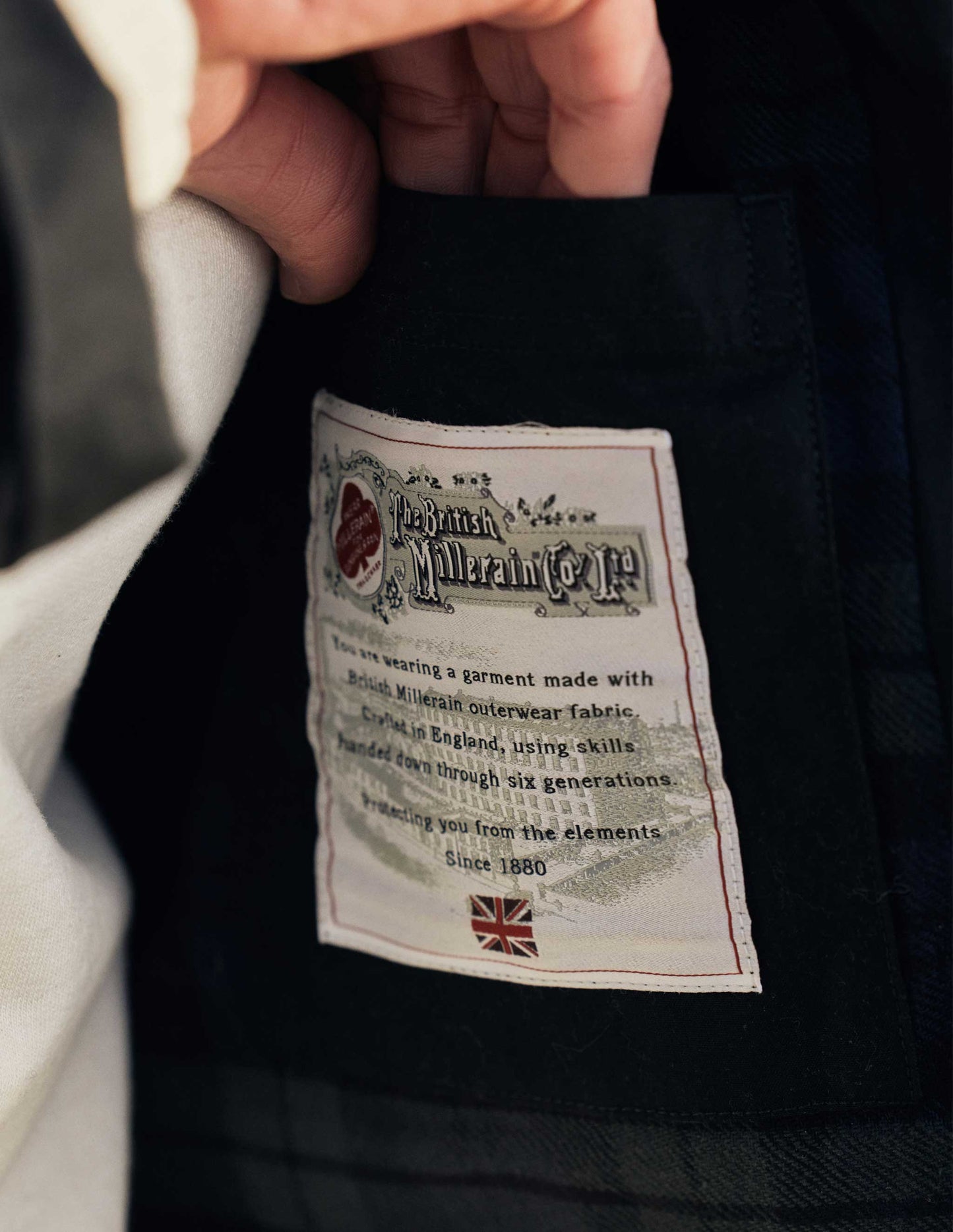 Rivay Delaney Waxed Cotton Mens Jacket