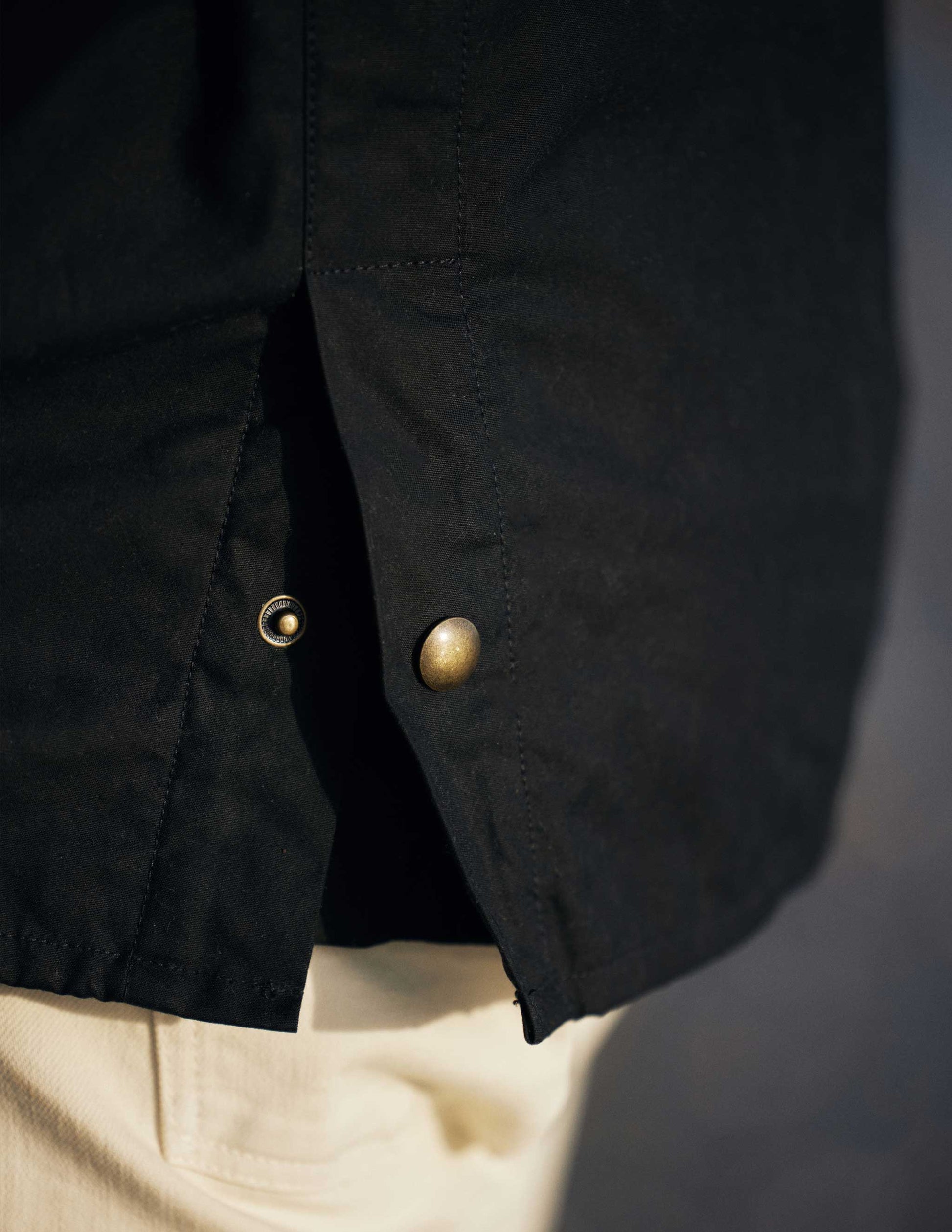 Rivay Delaney Waxed Cotton Mens Jacket