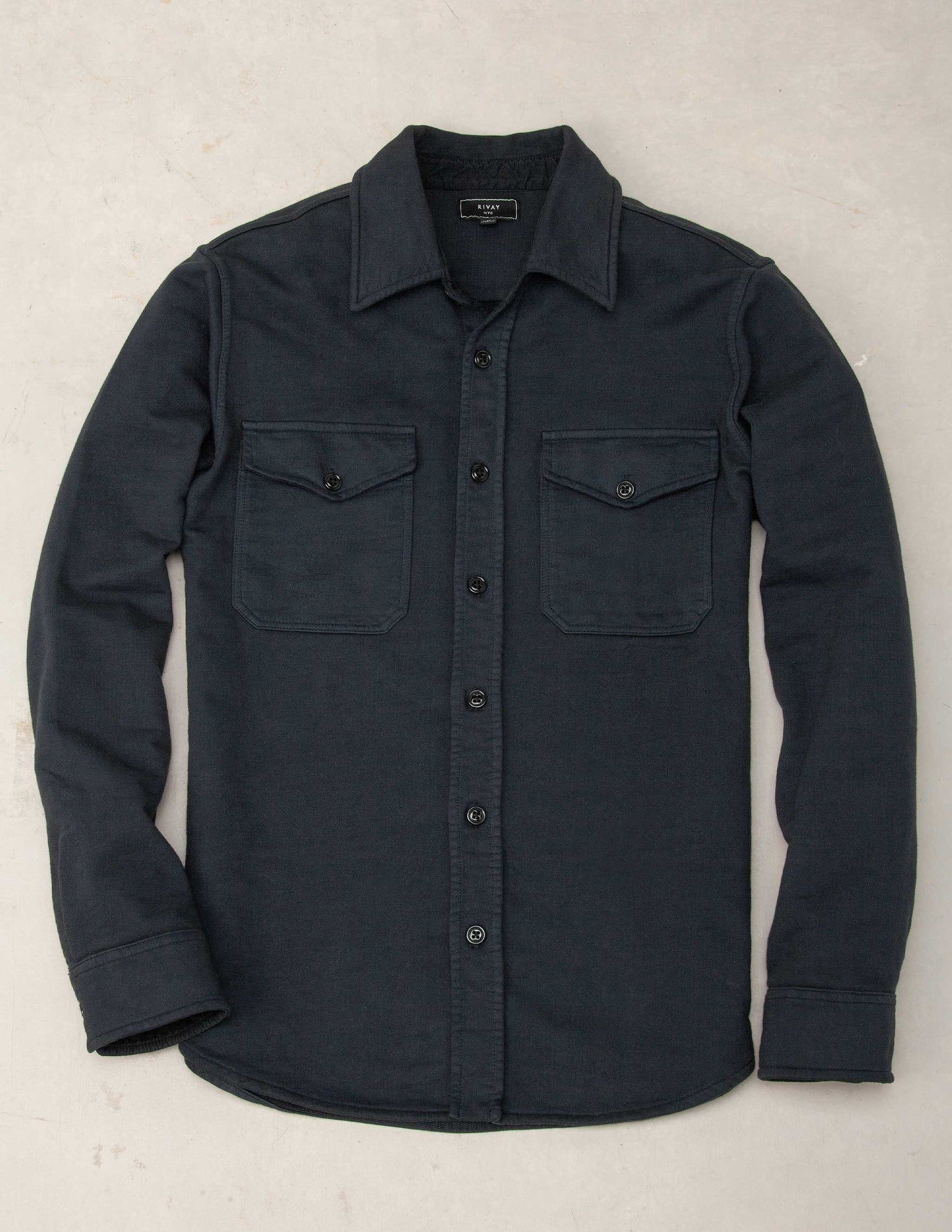 The Deck French Terry Utility Knit Shirt