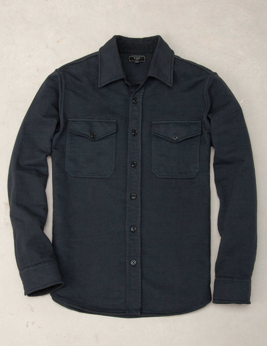 The Deck French Terry Utility Knit Shirt