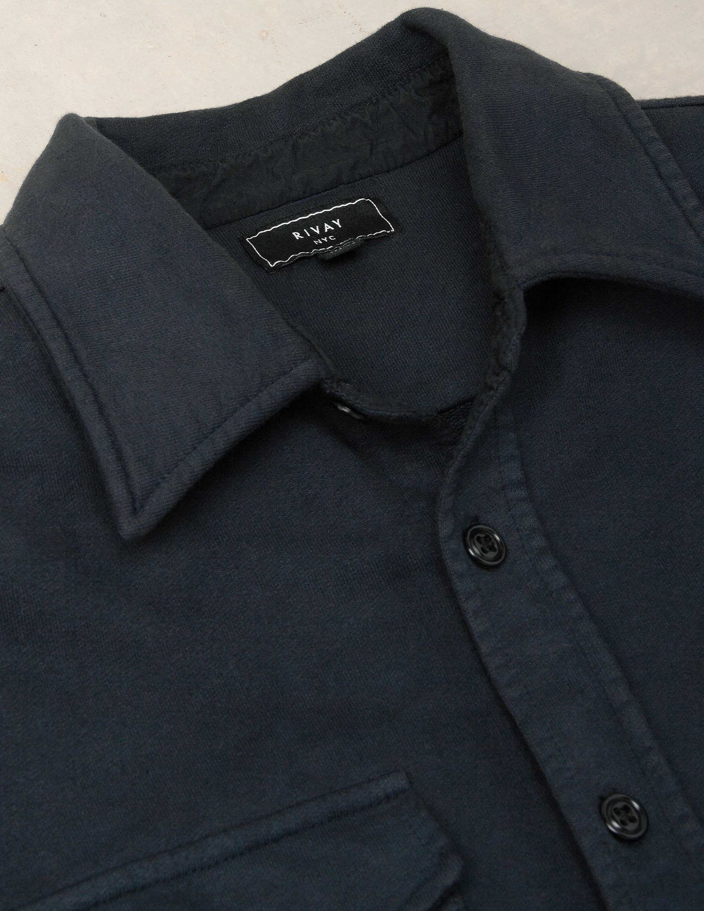 The Deck French Terry Utility Knit Shirt