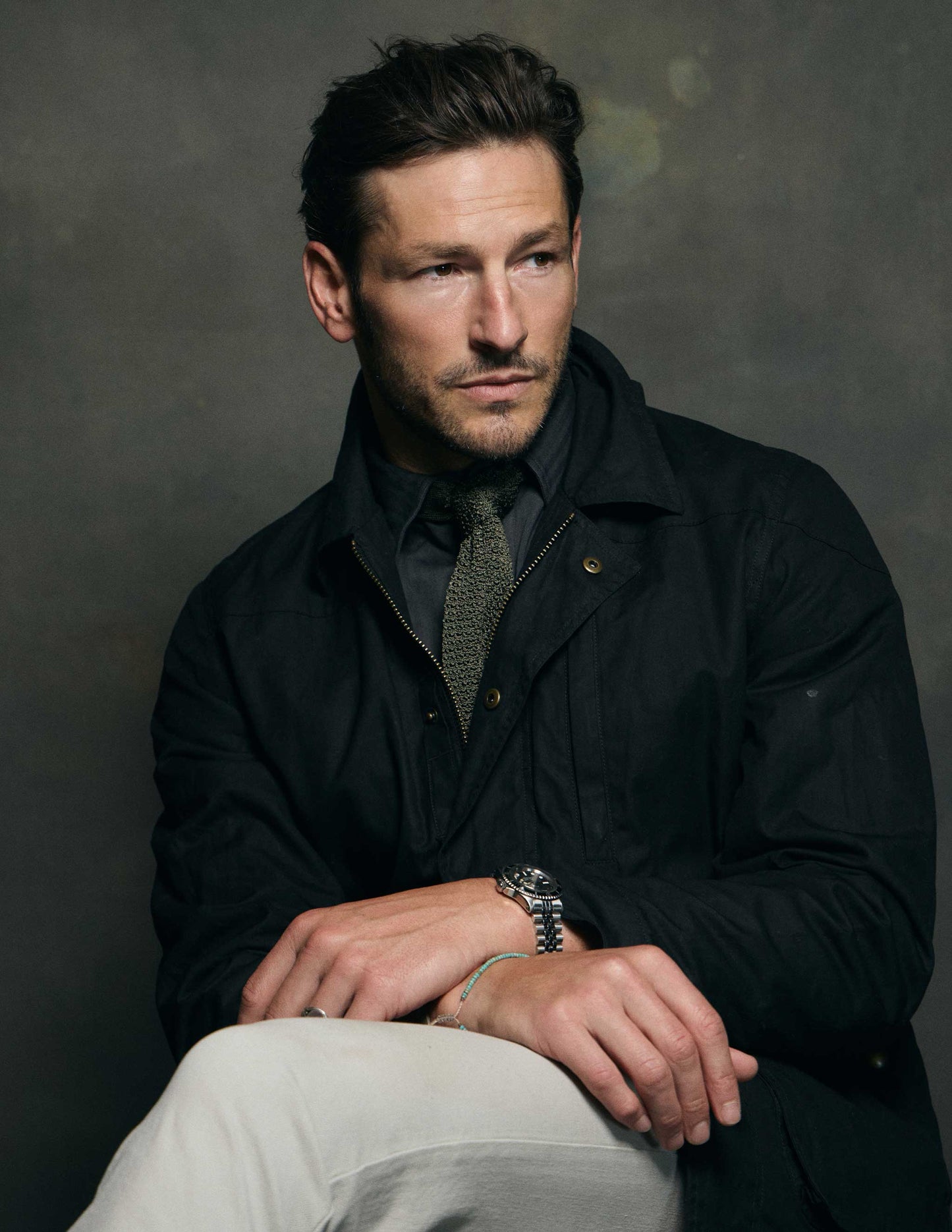 Delaney Waxed Cotton Field Jacket