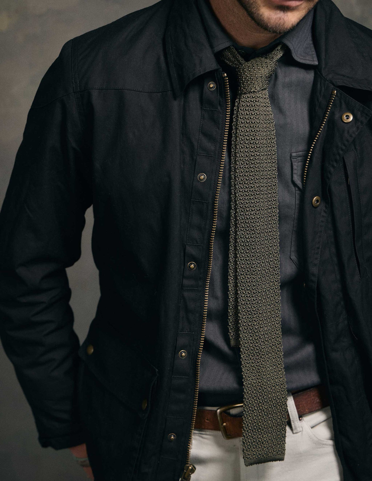 Delaney Waxed Cotton Field Jacket
