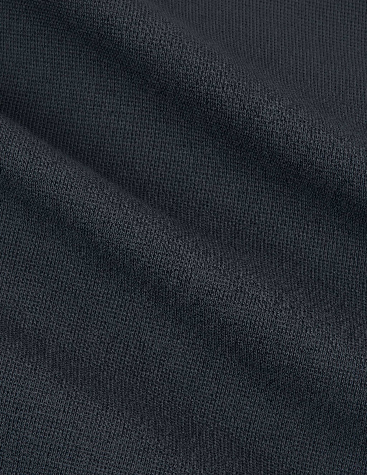 Gibson Waffle Henley in Weathered Black