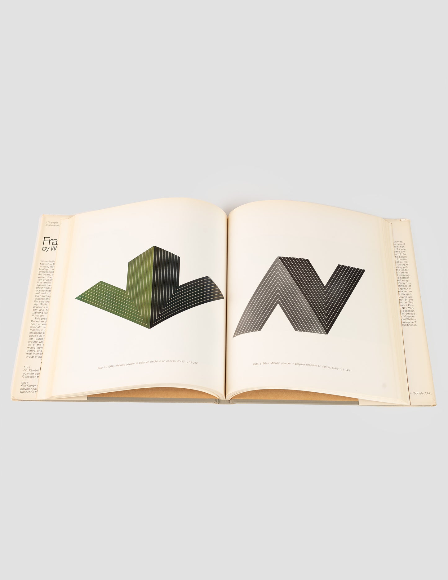 Vintage Frank Stella Hardcover Book ©1970