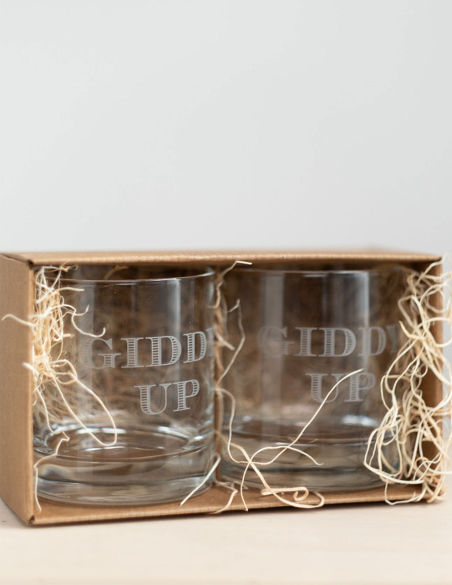 J.Earl & Sons x Rivay Giddy Up Glasses- Set of 2