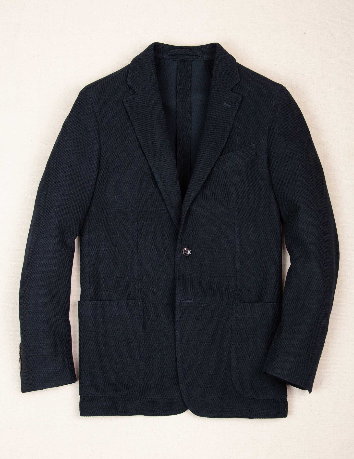 Italian Tour Knit Sport Coat in Navy