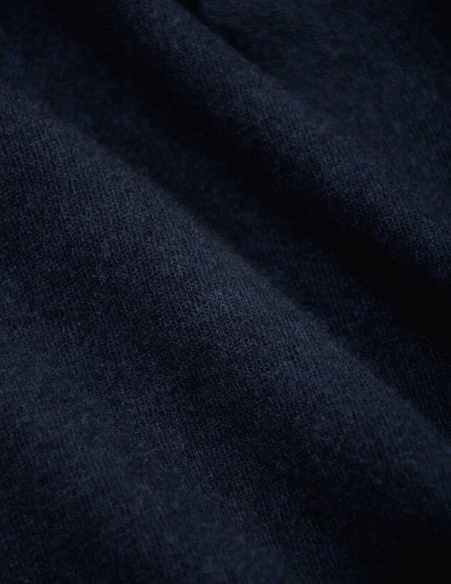 Luca Italian Wool Sweater Polo in Navy
