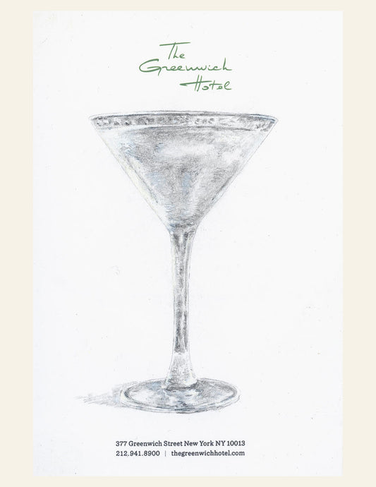 Martini on The Greenwich Hotel