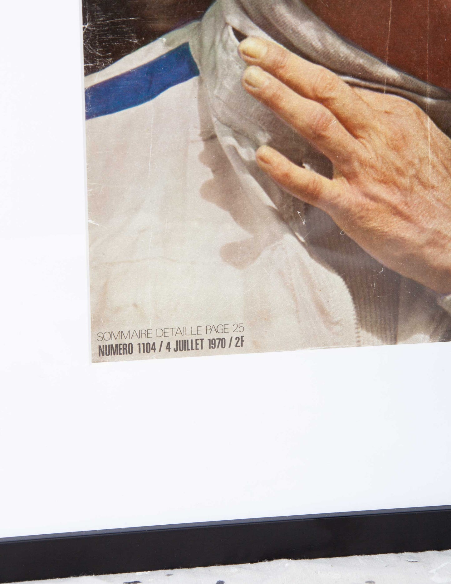 Vintage 1970 Paris Match Steve McQueen Cover