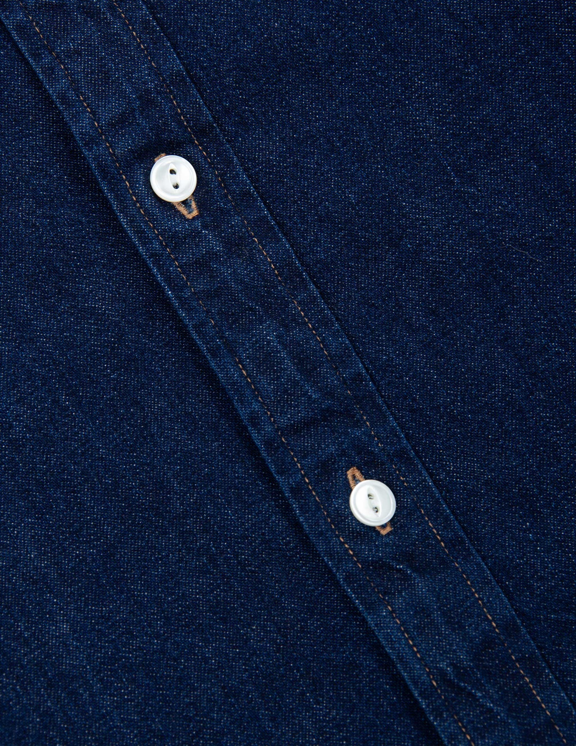 Rivay Otis Denim Shirt in Dark Wash