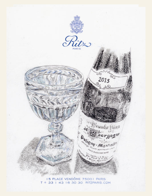 Paul Pernot Puligny Montrachet 2015 on Ritz Paris