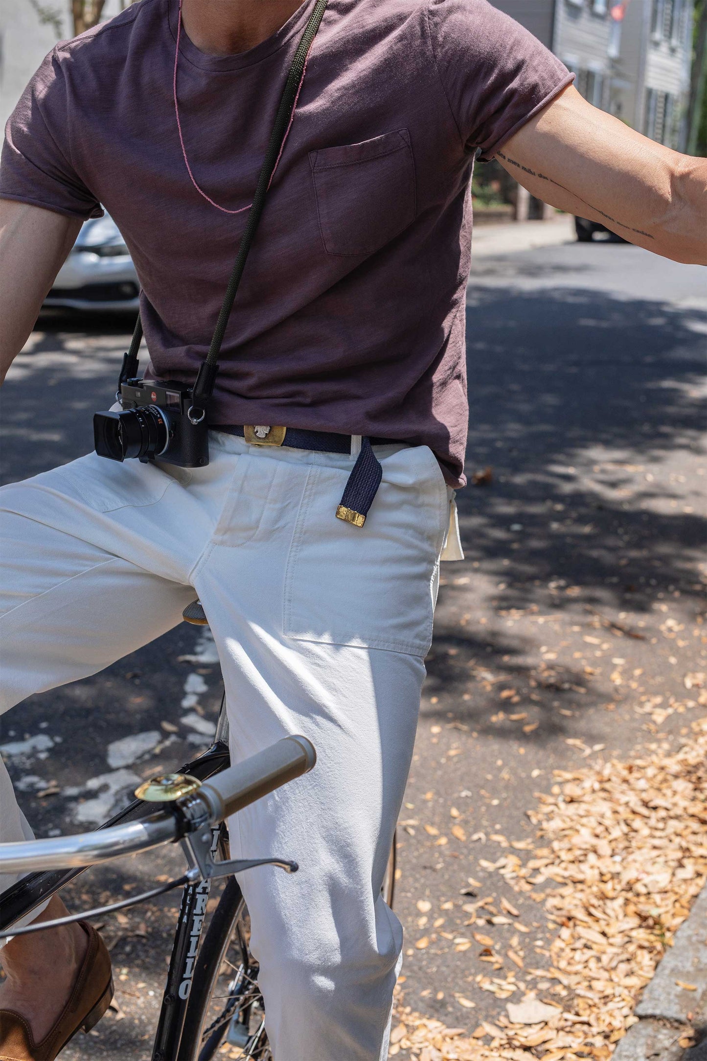 Series II Garment Dyed Utility Pant in Chalk
