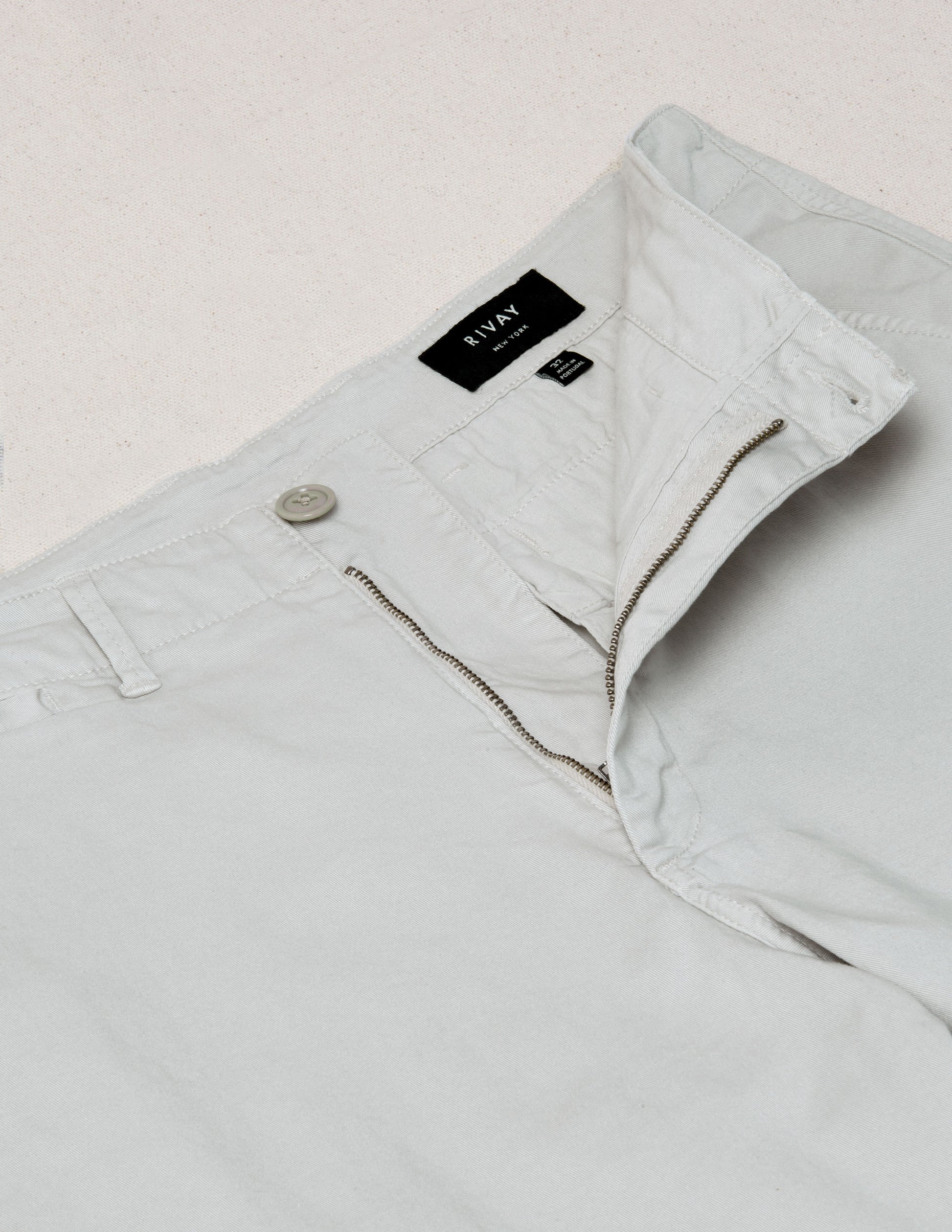 Rivay Series Chino Short in White Sands