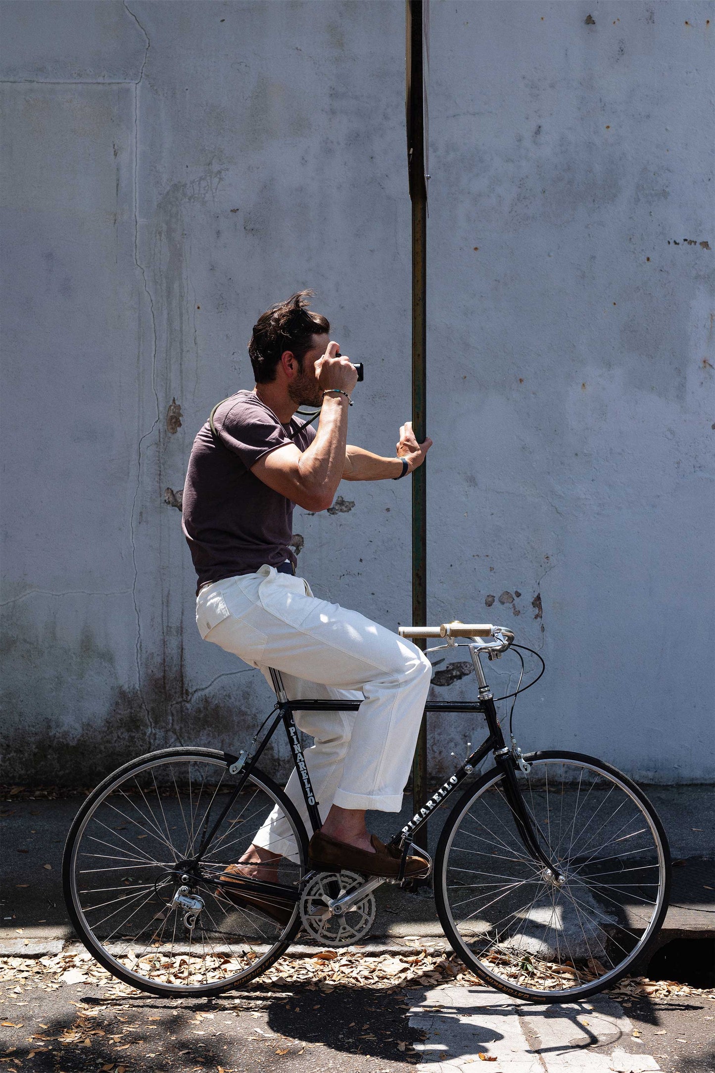 Series II Garment Dyed Utility Pant in Chalk