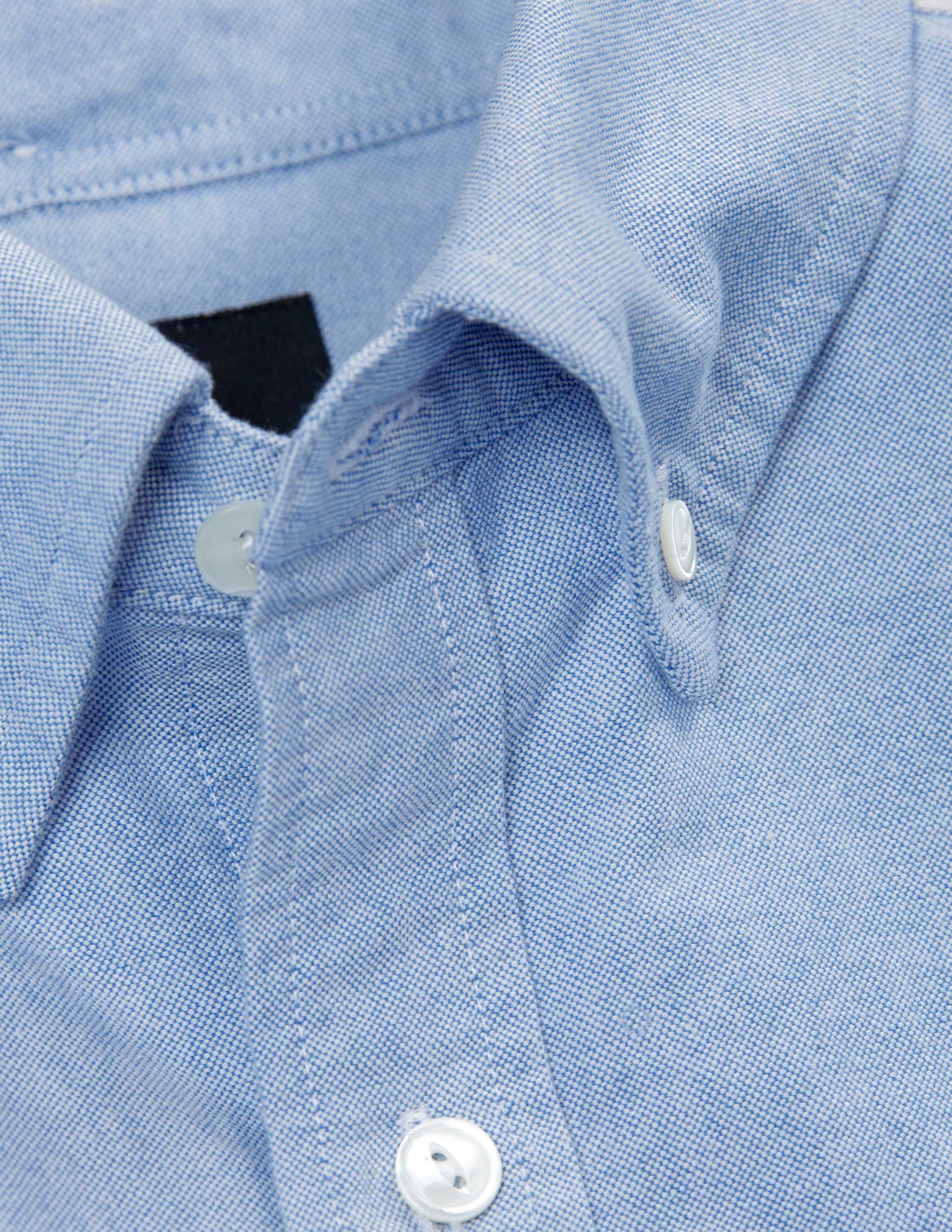 Shaw Selvedge Oxford Button Down in French Blue