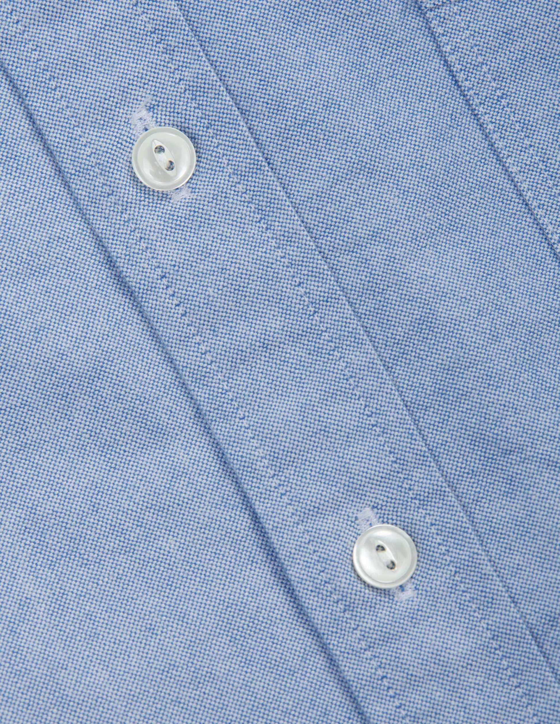 Shaw Selvedge Oxford Button Down in French Blue