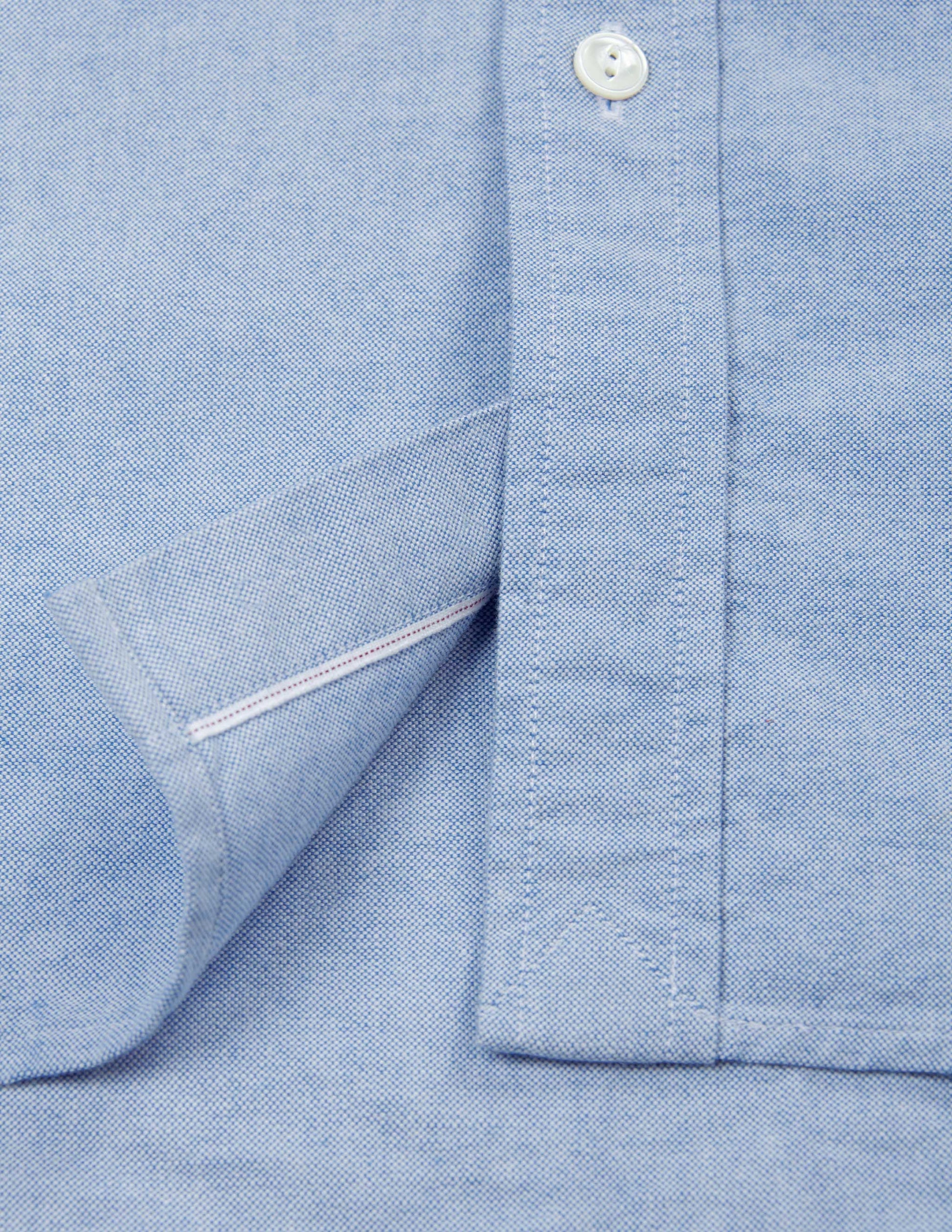 Shaw Selvedge Oxford Button Down in French Blue