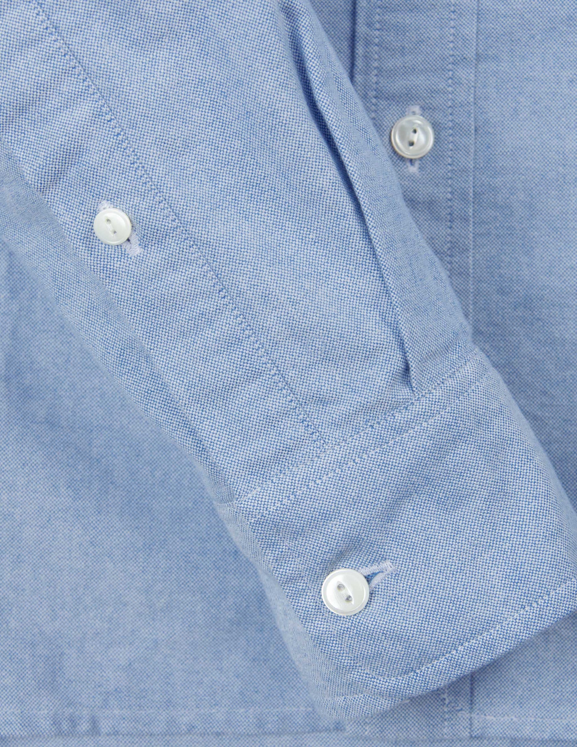 Shaw Selvedge Oxford Button Down in French Blue