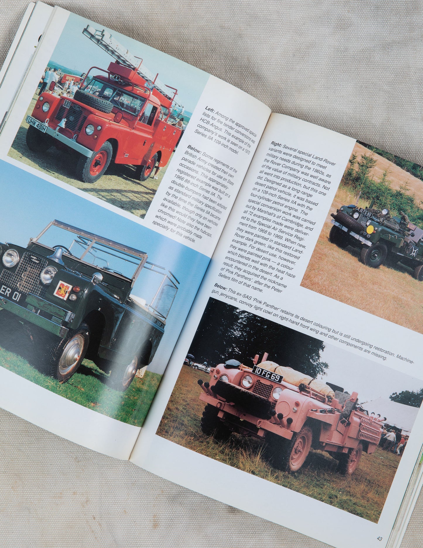 Land Rover Classics in Colour by James Taylor