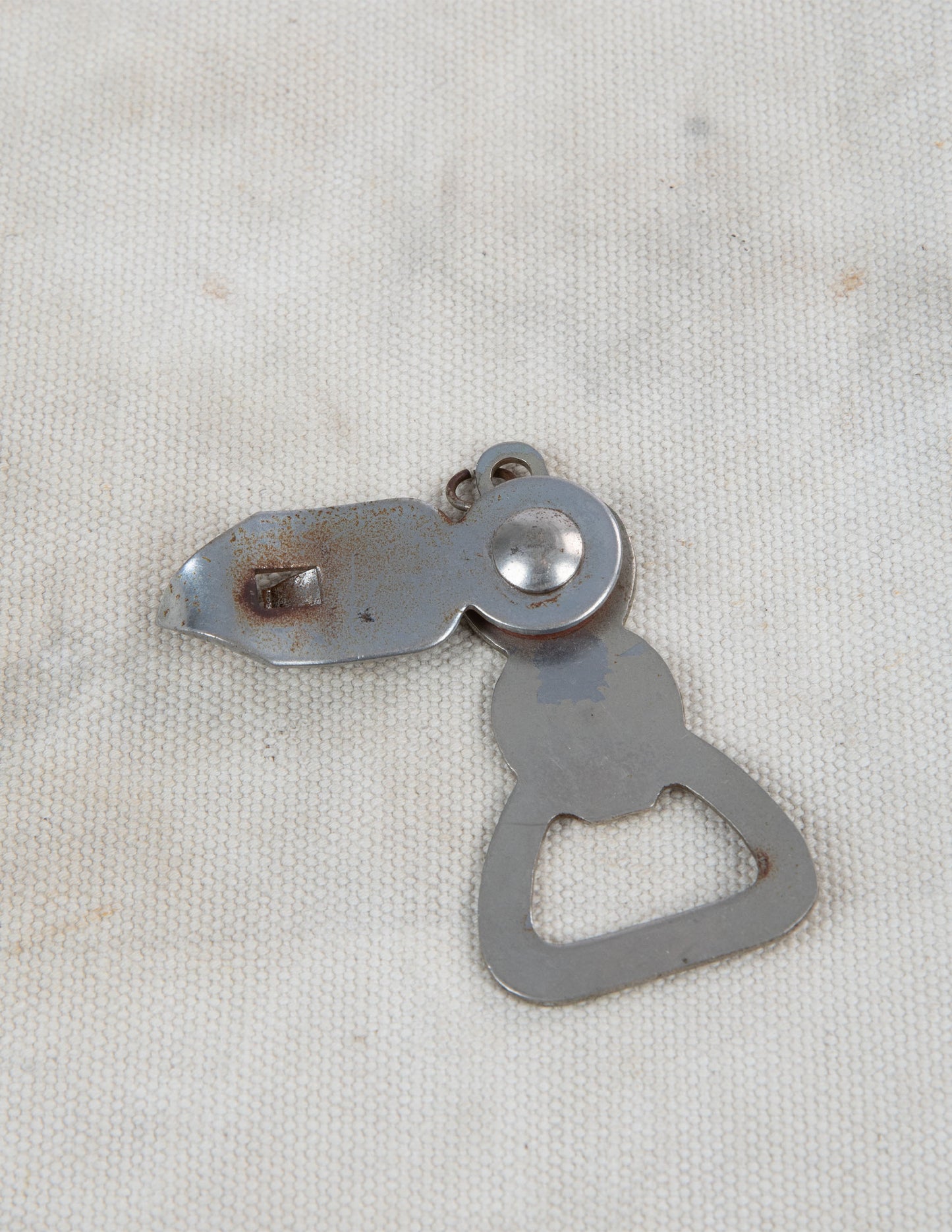 Vintage Folding Bottle Opener Keychain