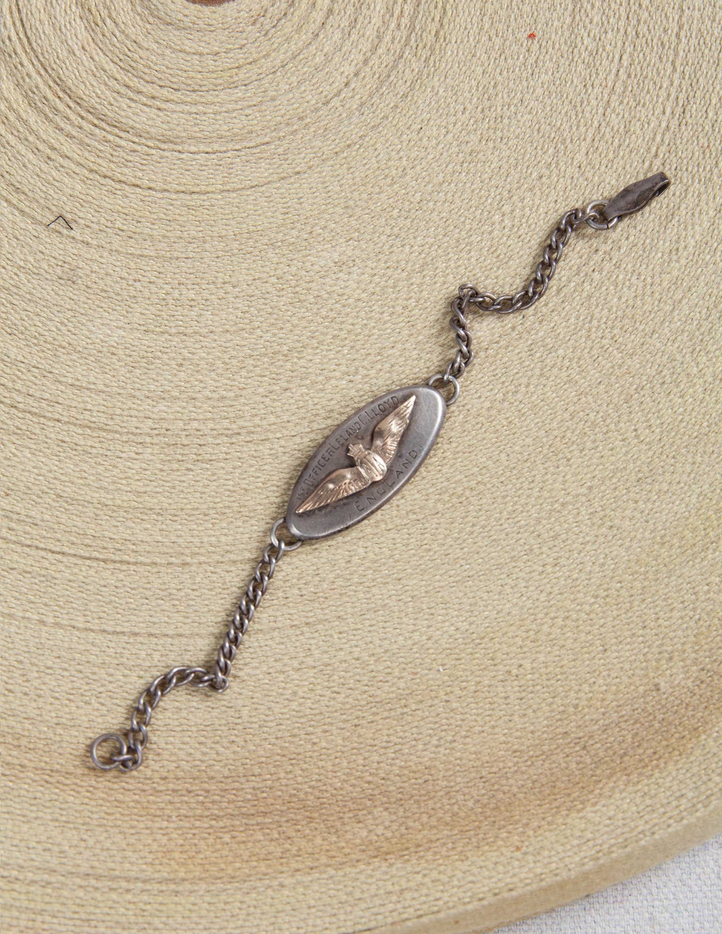 WWII Air Transport Auxiliary ID Bracelet