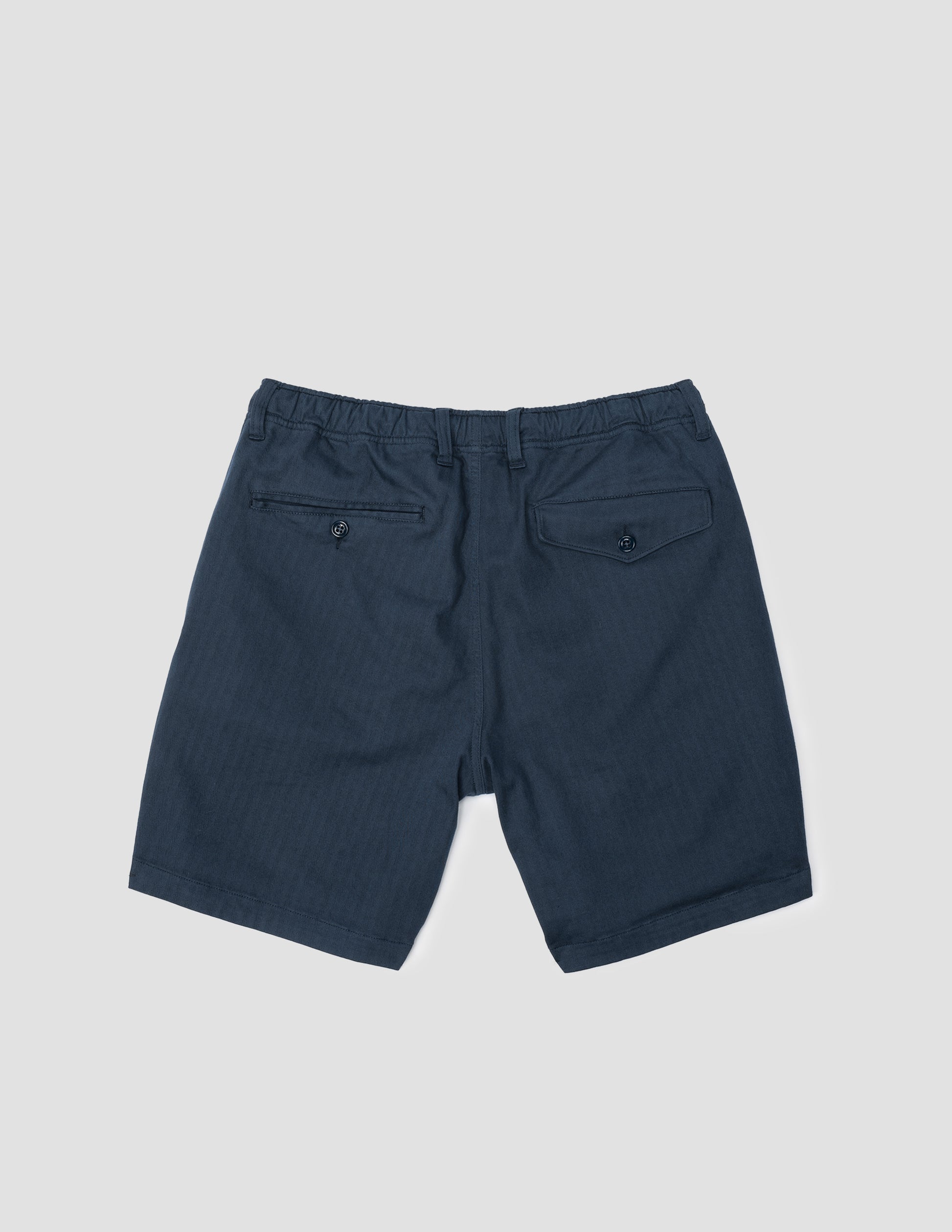 Rivay Skiff Mens Garment Dyed Short in Tarpon Blue