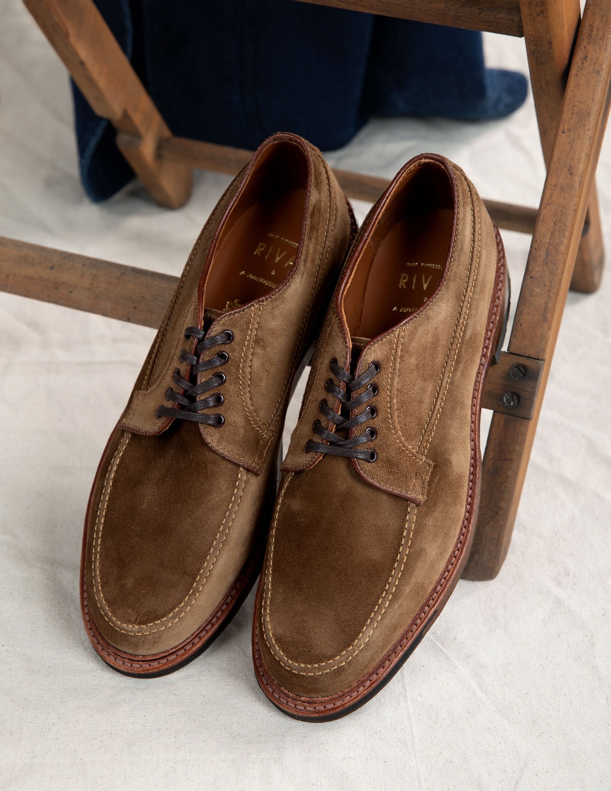 Rivay x ACL x Alden Ranger Mocc D6634C in Snuff Suede