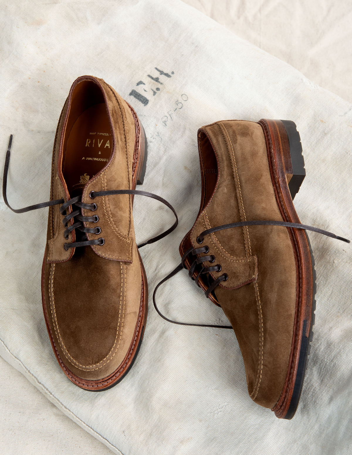 Rivay x ACL x Alden Ranger Mocc D6634C in Snuff Suede