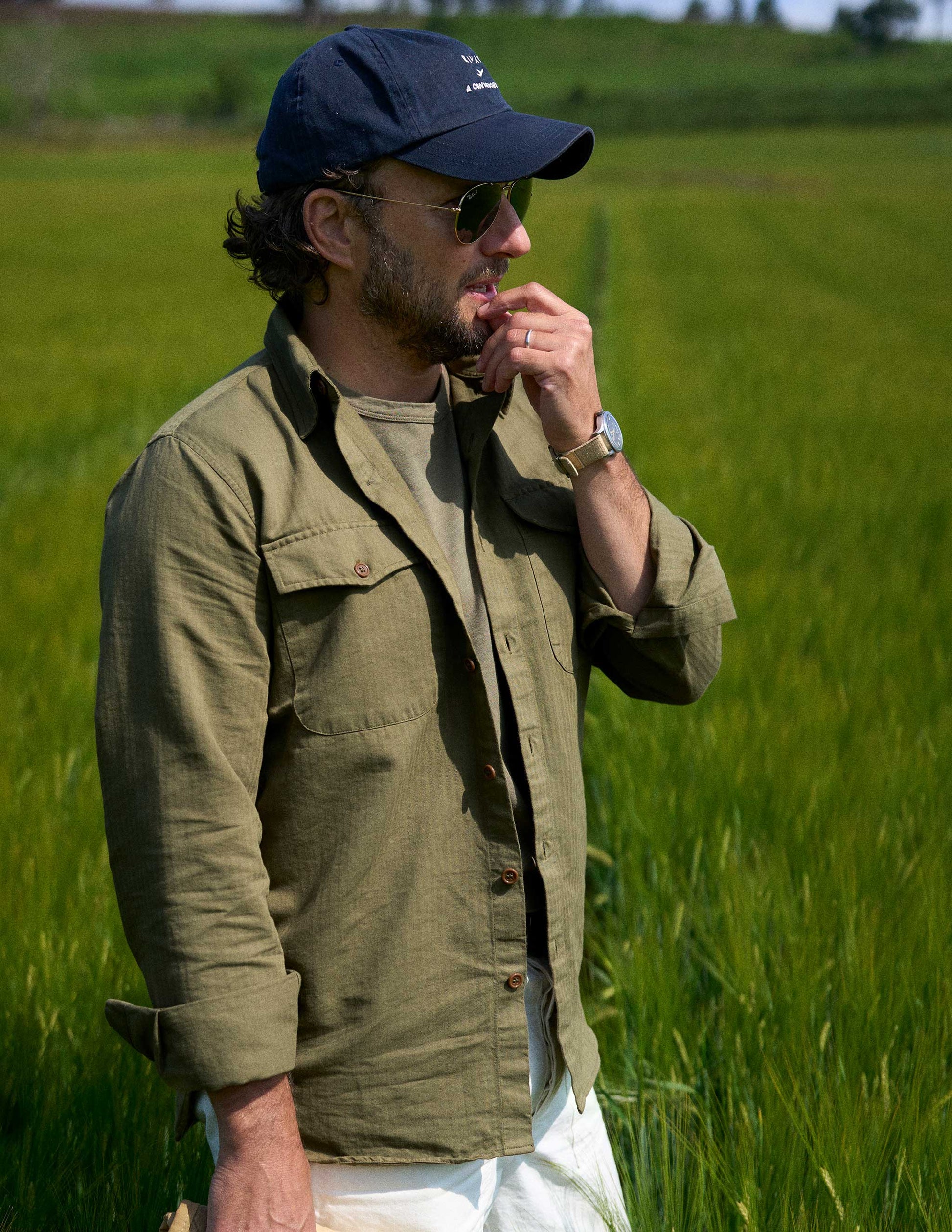Rivay & A Continuous Lean Highland Field Shirt