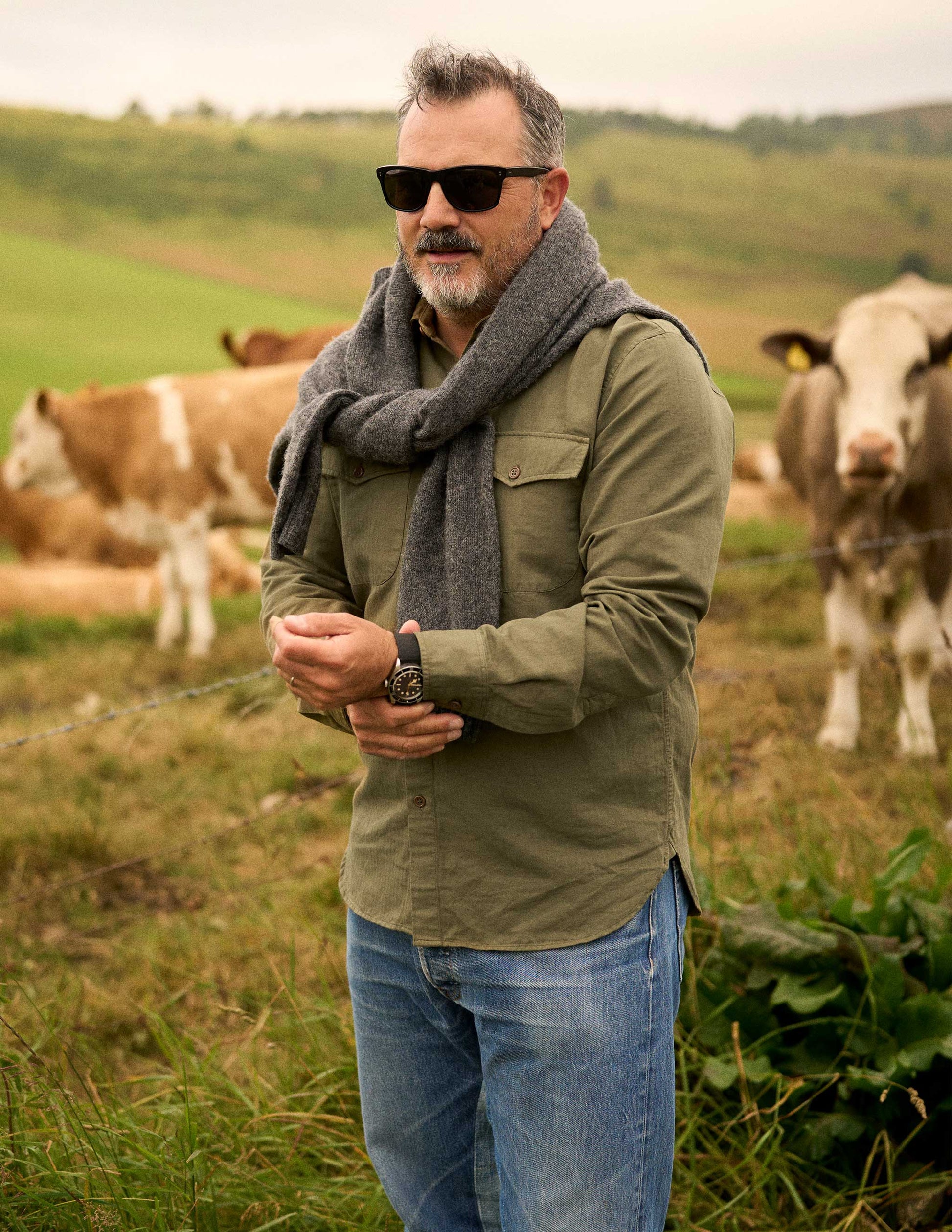Rivay & A Continuous Lean Highlands Field Shirt