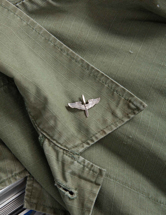 WWII-Era U.S. Army Air Corps Sterling Winged Propeller Pin