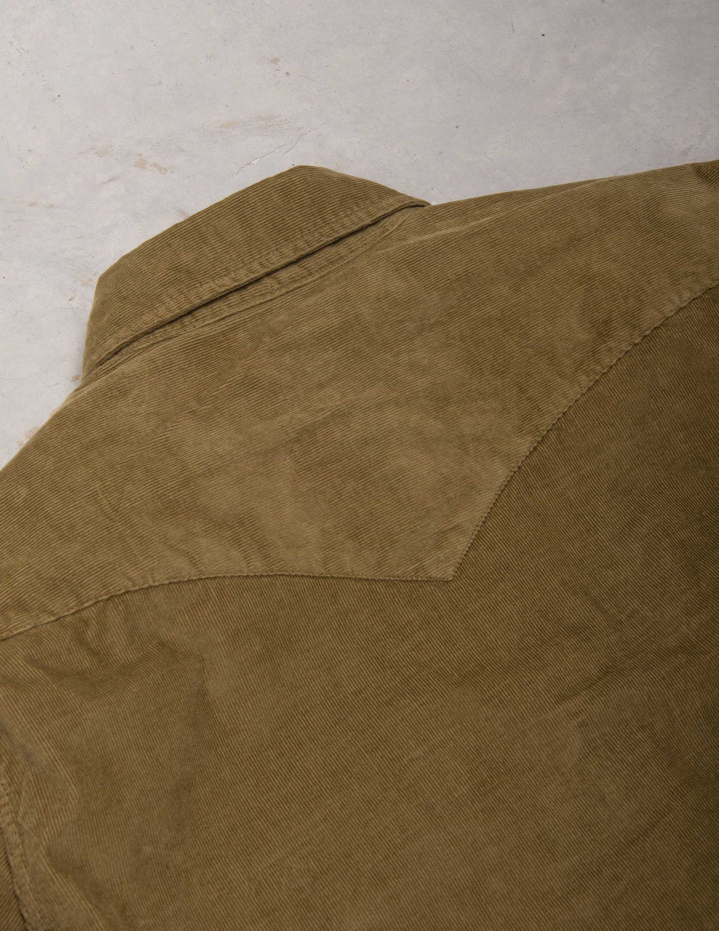 Bedford Corduroy Western Shirt in Ranch Tan