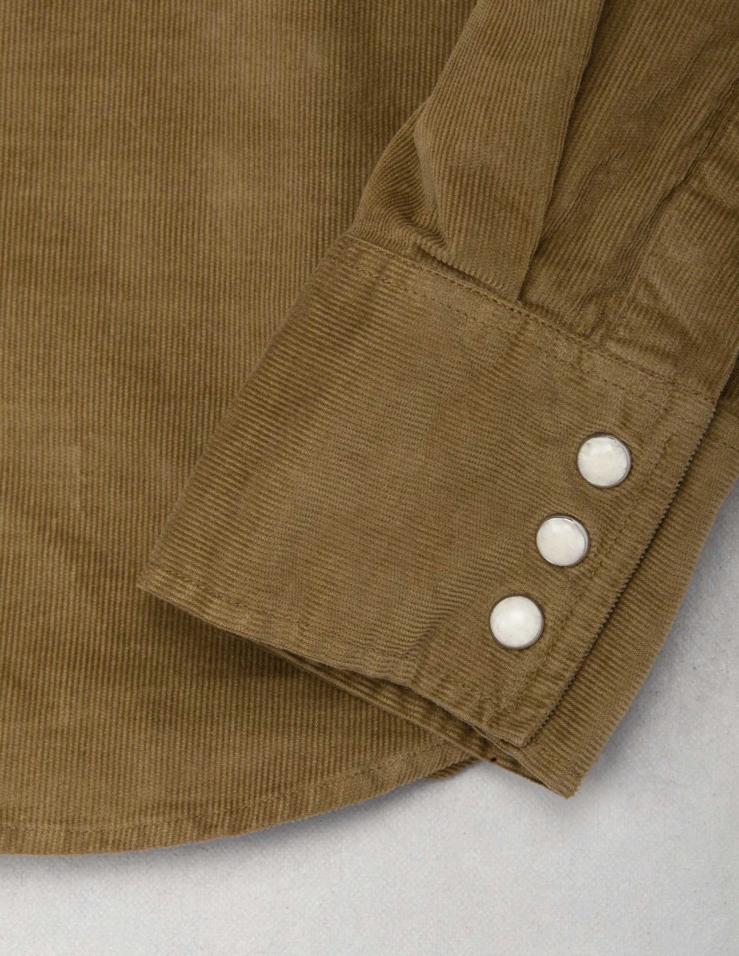 Bedford Corduroy Western Shirt in Ranch Tan