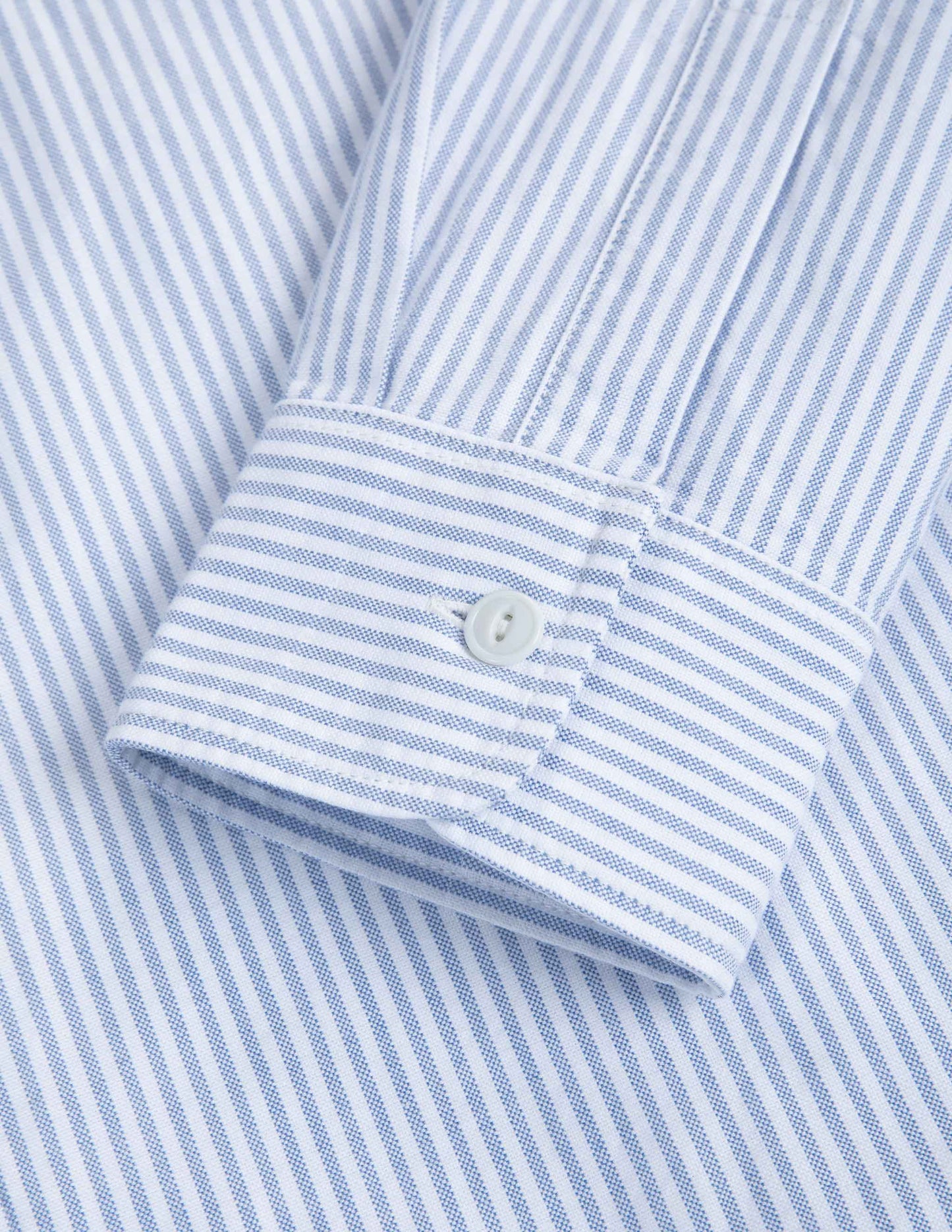 Bridges Oxford Workshirt in Classic Blue Stripe
