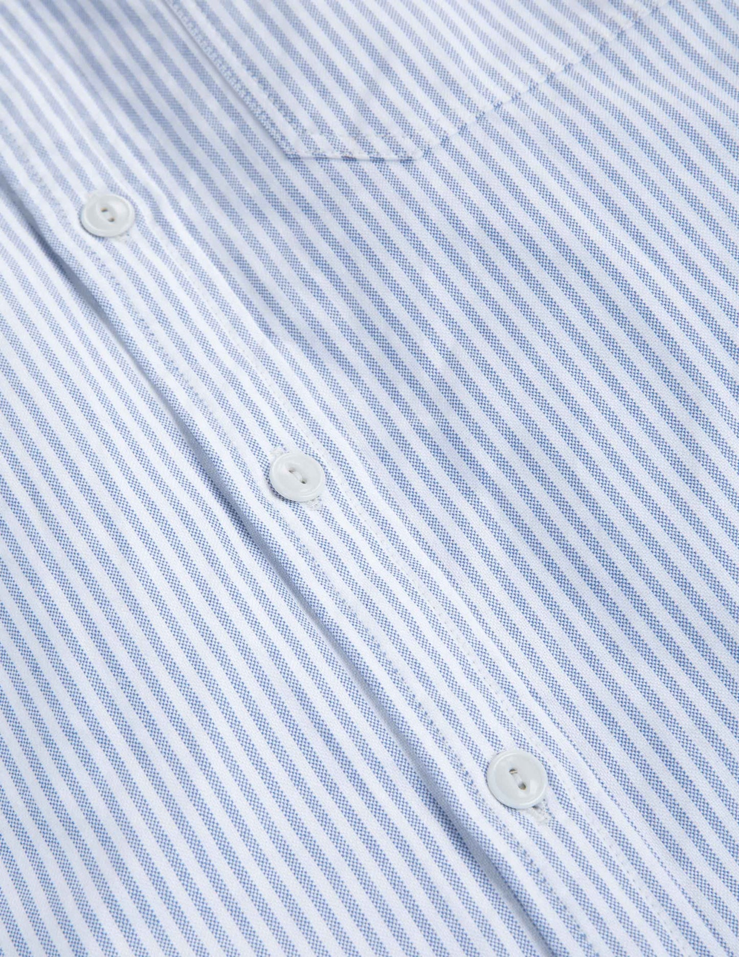 Bridges Oxford Workshirt in Classic Blue Stripe