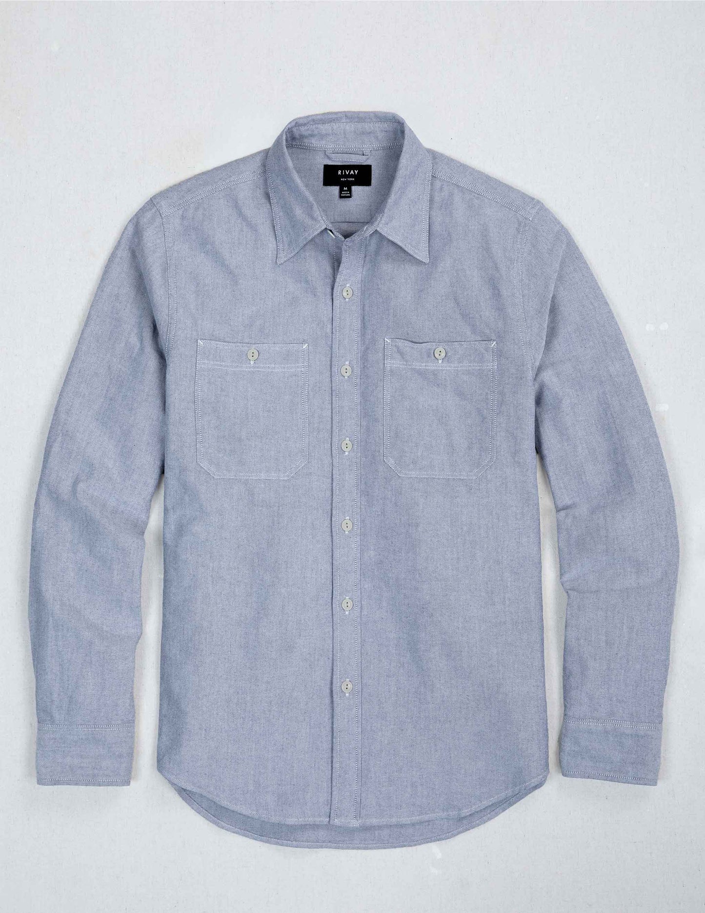 Bridges Oxford Workshirt in Navy