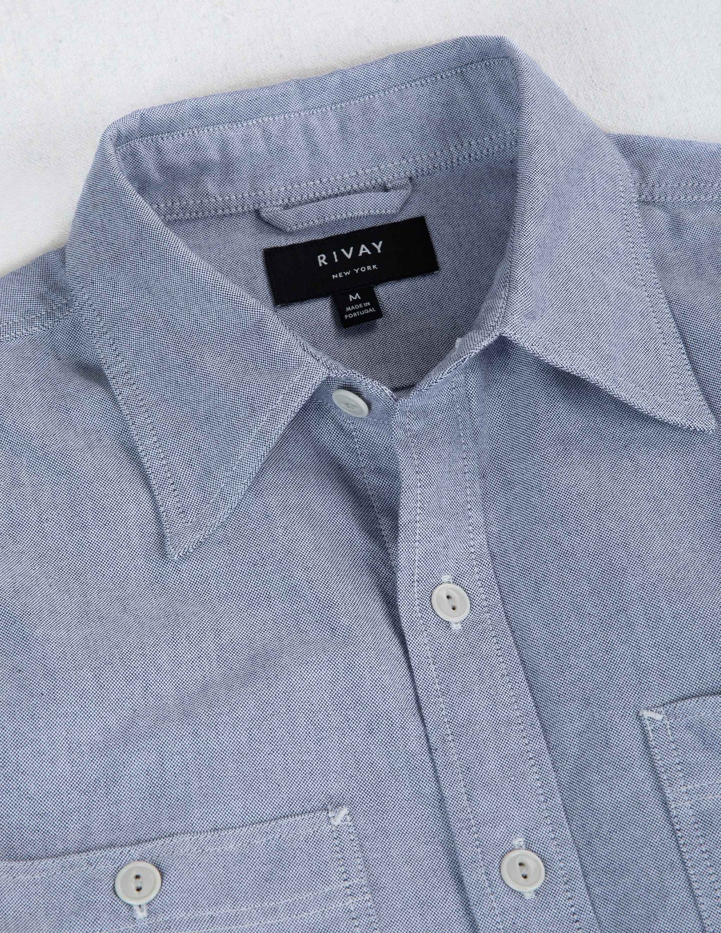 Bridges Oxford Workshirt in Navy