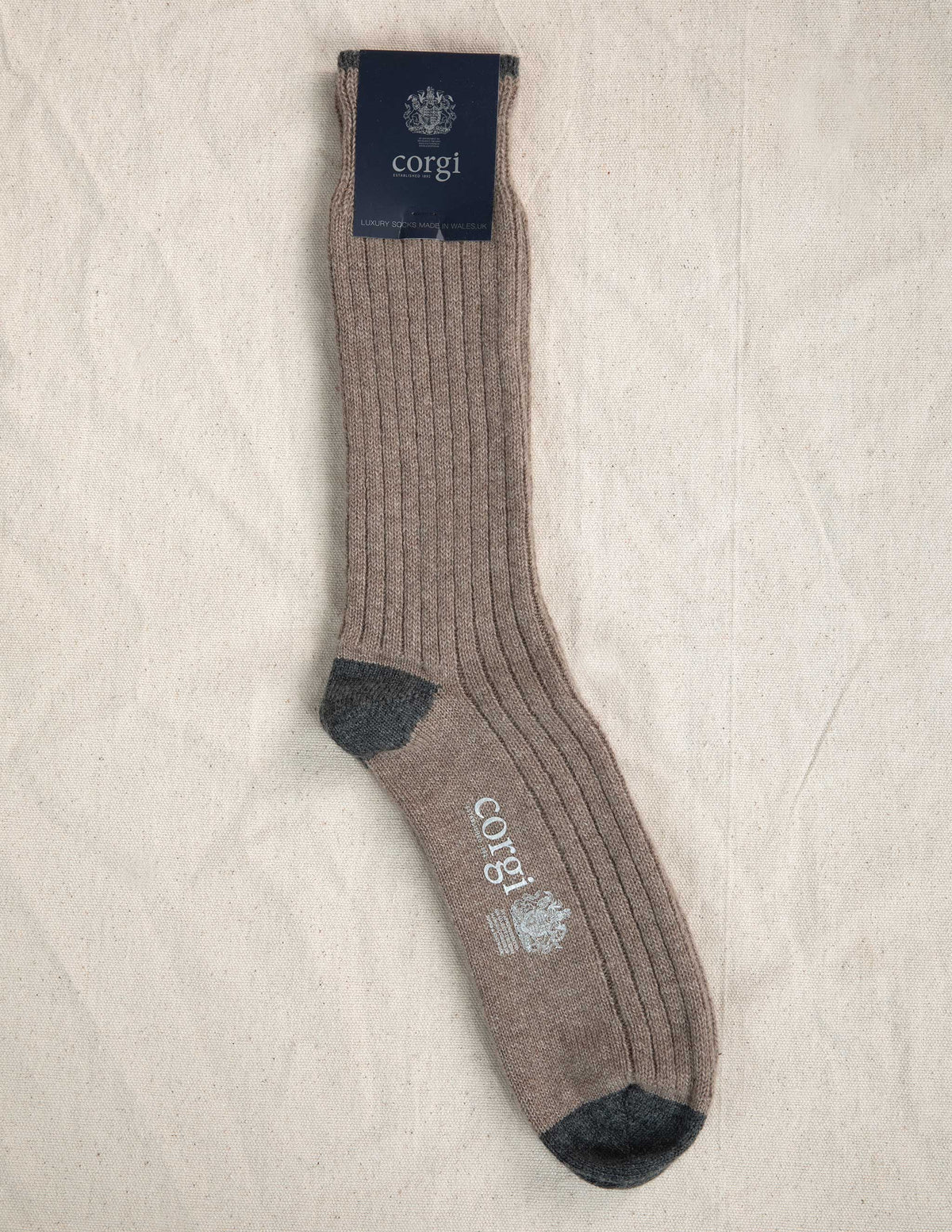 Cashmere corgi Sock