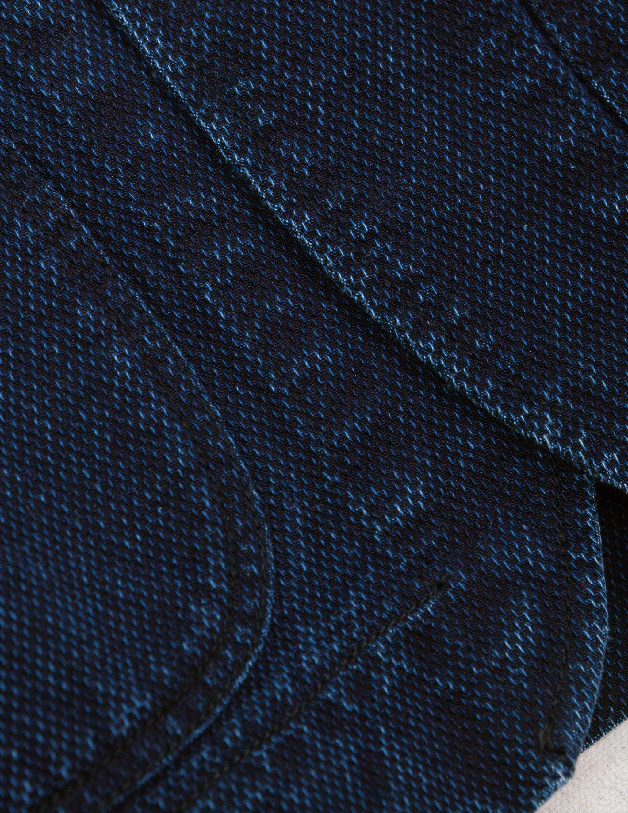Cliff Indigo Dobby Shawl Jacket in Dark Wash – RIVAY