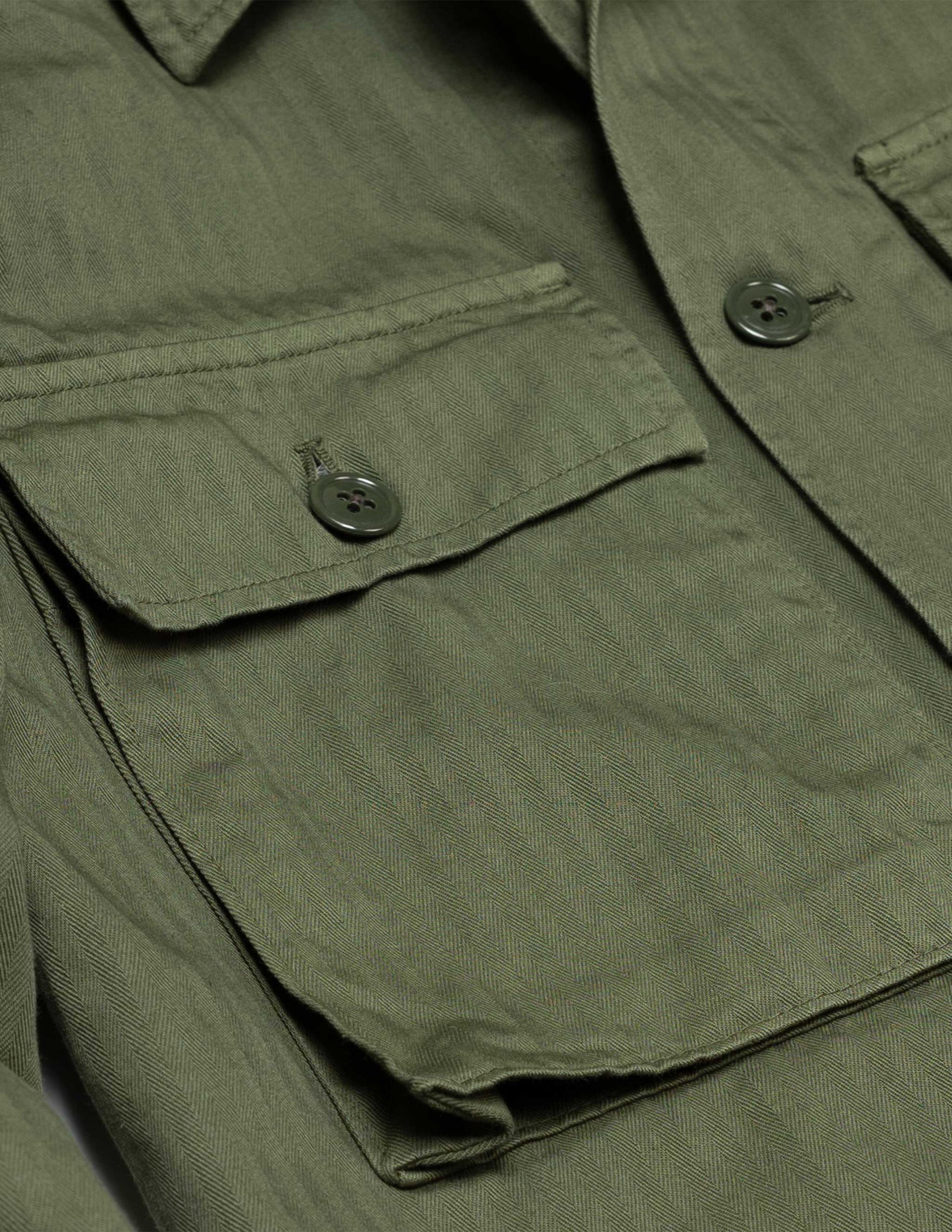Rivay Correspondent Herringbone OVershirt
