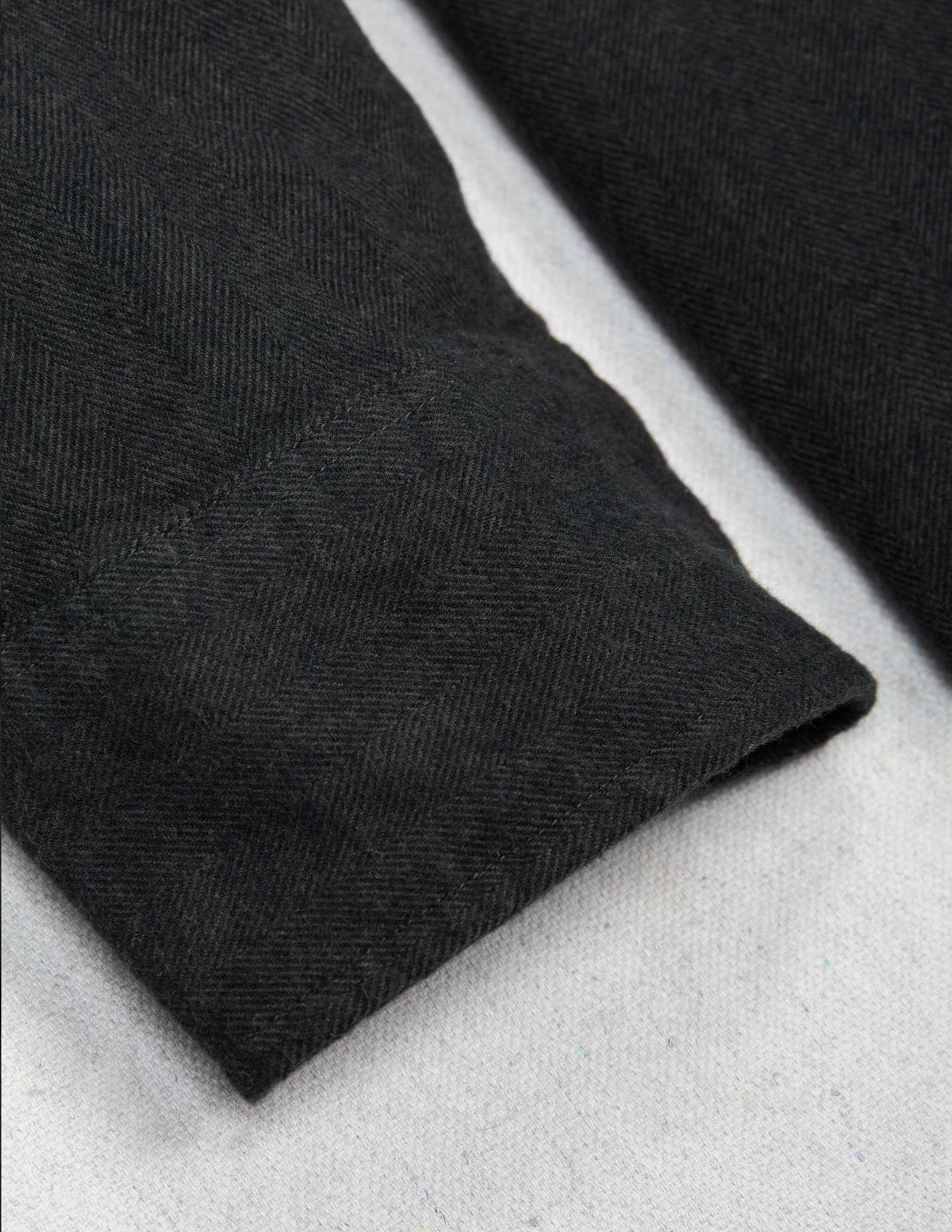 Cortina Brushed Cotton Camp Shirt in Dark Olive