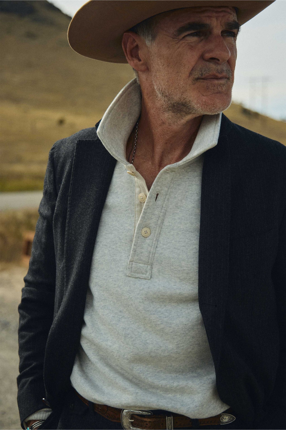 Torino Cotton Cashmere Fleece Polo