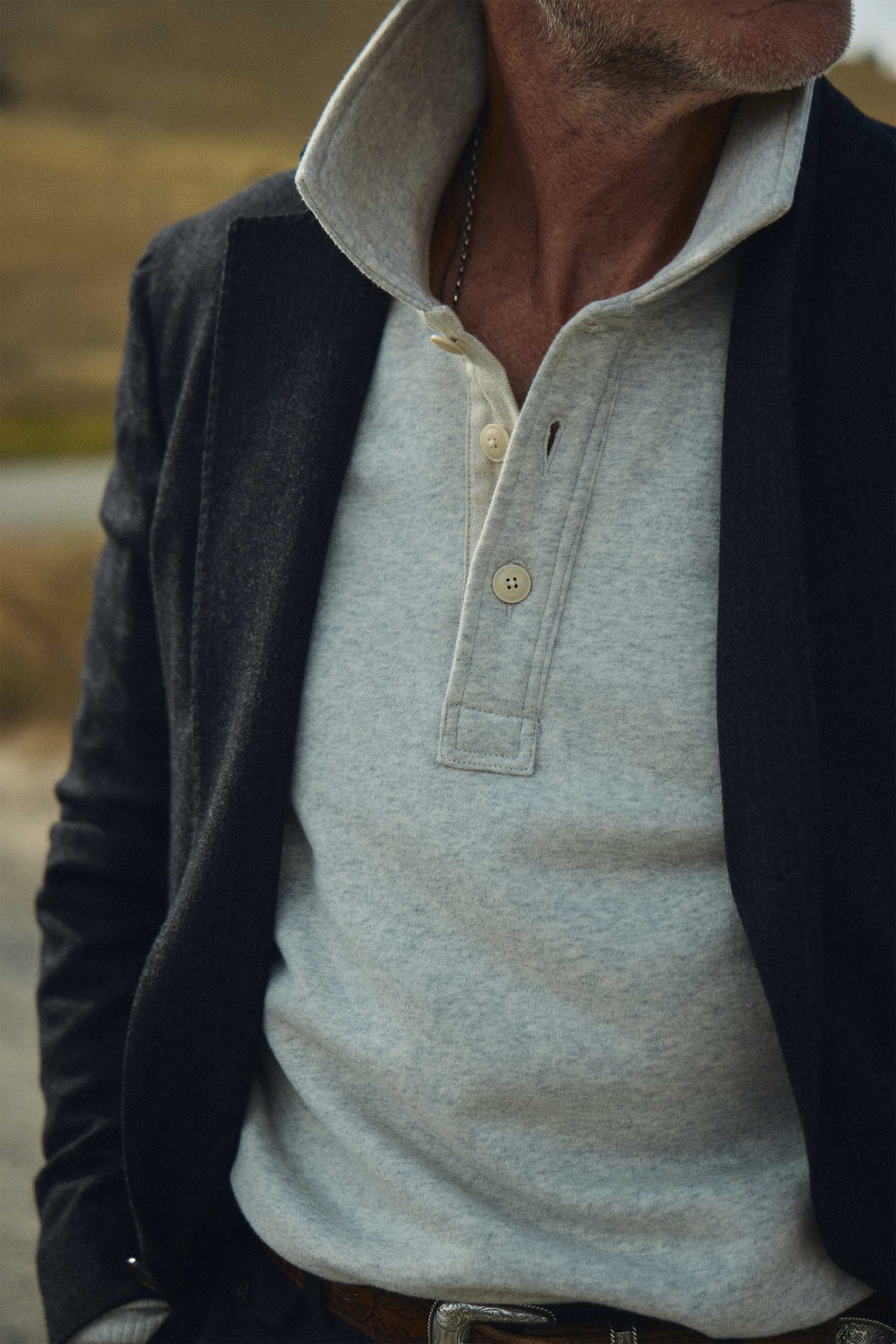 Torino Cotton Cashmere Fleece Polo