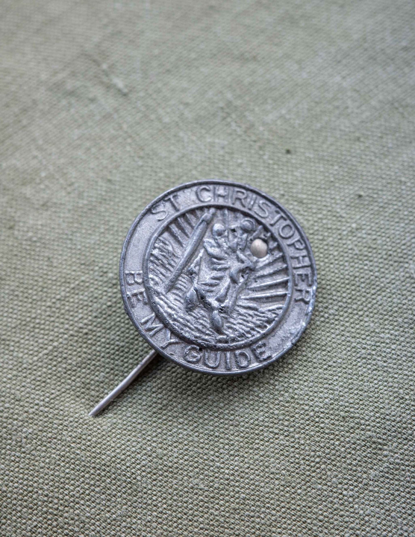 Vintage Saint Christopher Pin